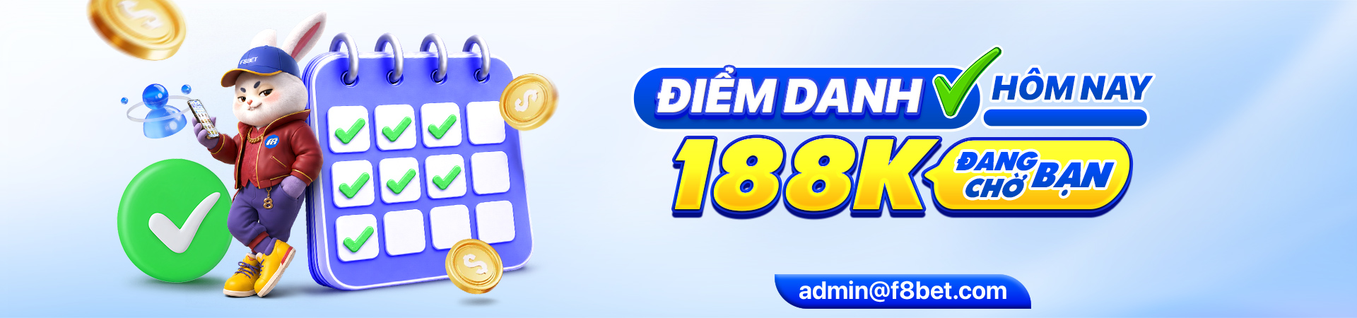 sự kiện điểm danh tại f8bet